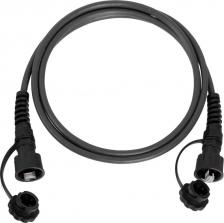 Кабель/переходник NikoMax Индустриальный коммутационный шнур U/UTP Индустриальный коммутационный неэкранированный шнур U/UTP 4 пары, черный, 3м NMC-PC4UE55B-030-IS-BK