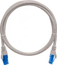 Кабель/переходник NikoMax Патч-корд UTP кат.6, 0.15м, RJ45-RJ45, серый, CU, LSZH
