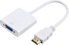 Кабель/переходник Palmexx Переходник HDMI - VGA PX/HDMI-VGA белый