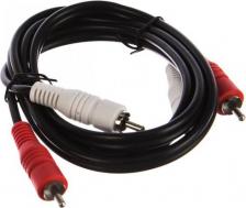 Кабель/переходник Perfeo Кабель 2*RCA вилка - 2*RCA вилка, длина 1м (R3001)