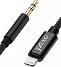 Кабель/переходник Pero Кабель mini jack 3.5 mm - Lightning (4603768350934)