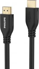 Кабель/переходник Philips Кабель аудио-видео 4K 60Гц Ultra HD, HDMI (m) - HDMI (m), ver 2.0, AWG28, медь бескислородная, 5м, GOLD, черный [swv4150/56]