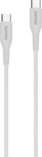 Кабель/переходник Philips Кабель DLC8601, USB Type-C (m) - USB Type-C (m), 1.2м, в оплетке, белый