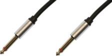 Кабель/переходник Premier Кабель соединительный аудио 5-339 3.0, Jack 6.3 (m) - Jack 6.3 (m), медный, 3м, GOLD, черный/серый