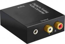 Кабель/переходник Premier Переходник аудио 5-987, TOS (f) - 2хRCA (f), черный