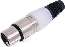 Кабель/переходник Pro Legend Разъем XLR 3P PL2183, белый