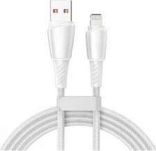 Кабель/переходник Rexant Кабель USB-A – Lightning для Apple, 2,4А, 1м, в белой нейлоновой оплетке, цена за 1 шт
