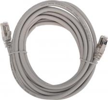 Кабель/переходник Rexant Патч-корд S/FTP, CAT 6A, RJ45-RJ45, 28AWG, LSZH, серый, 5м, цена за 1 шт
