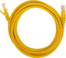 Кабель/переходник Rexant Патч-корд U/UTP, CAT 6, RJ45-RJ45, 26AWG, LSZH, желтый, 3м, цена за 1 шт