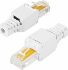 Кабель/переходник Rexant Разъем UTP RJ-45(8P8C), CAT 5e, самозажимной, цена за 1 шт