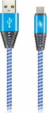 Кабель/переходник SmartBuy Дата-кабель MicroUSB HEDGEHOG синий 2 А, 1 м /100, цена за 1 шт
