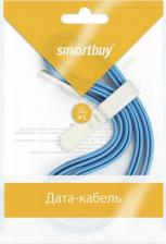 Кабель/переходник SmartBuy Дата-кабель USB - 8-pin для Apple, цветные, длина 1 м, голубой /500, цена за 1 шт