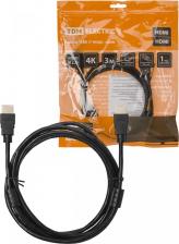 Кабель/переходник TDM Electric Кабель АВК 4 HDMI - HDMI, v2.0, позолоченные контакты, с ферритами, 3 метра, цена за 1 шт