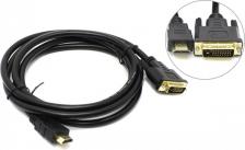 Кабель/переходник Telecom Кабель HDMI - DVI-D 19M/19M 2м