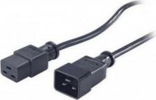 Кабель/переходник TLK Кабель питания C20-C19, 16А, 1.8 м, черный, (TLK-PCM16-018)