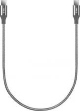 Кабель/переходник TTEC Кабель 2DK50UG, USB Type-C (m) - USB Type-C (m), 0.3м, в оплетке, серый