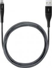 Кабель/переходник TTEC Кабель 2DKX03MS, micro USB (m) - USB (m), 1.5м, в оплетке, черный