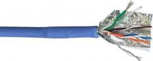 Кабель/переходник TWT Кабель медный LANMASTER Кабель информационный TWT-5EUTP2PT-BL кат.5E UTP 2 пары 24AWG PVC внутренний 305м синий