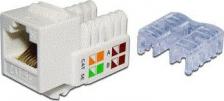 Кабель/переходник TWT LANMASTER Модуль Keystone RJ45, Cat.5E, UTP, 90 градусов, белый [TWT-OK45UTP/5E-WH]