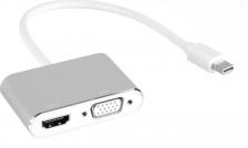 Кабель/переходник UGreen Адаптер Mini DP - HDMI/VGA вилка-розетка м (MD115)
