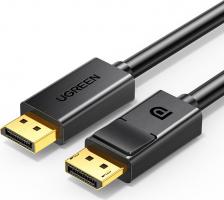 Кабель/переходник UGreen Аксессуар DP102 DP Male - DP Male 1m Black 10244