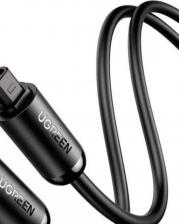 Кабель/переходник UGreen Кабель аудио AV122, Toslink - Toslink, 2м, черный [70892]