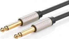 Кабель/переходник UGreen Кабель AV128 6.5mm Male to Male Stereo Auxiliary Aux Audio Cable. Длина: 2м