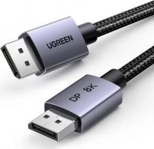 Кабель/переходник UGreen Кабель DisplayPort вилка-вилка 3м (25906_) серый