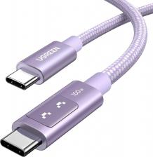 Кабель/переходник UGreen Кабель L509 UNO Type C 2.0 Male To Type C 2.0 Male 5A Data Cable. Длина: 1м. Цвет: розовый