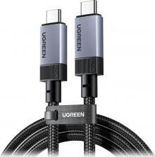 Кабель/переходник UGreen Кабель L705 USB-C to USB-C Gen 3 1 м серый космос (65175)