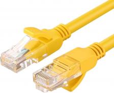 Кабель/переходник UGreen Кабель RJ-45 - RJ-45 вилка-вилка 5м (11233_) желтый