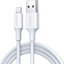 Кабель/переходник UGreen Кабель US155 USB-A Male to Lightning Male Cable Nickel Plating ABS Shell