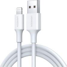Кабель/переходник UGreen Кабель USB-A to Lightning ABS Shell 1m US155 (White) (20728)