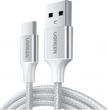 Кабель/переходник UGreen Кабель USB Type-C-USB US288 0.25 м белый