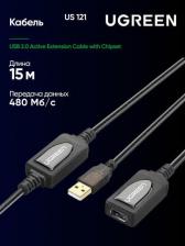 Кабель/переходник UGreen Кабель USB - USB вилка-розетка 10м (10321_)