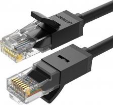 Кабель/переходник UGreen Сетевой кабель NW102 U/UTP cat.6 8-Core RJ45 2m Black 20160