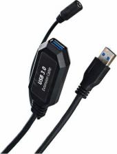 Кабель/переходник Vcom Кабель-адаптер USB3.0-repeater, удлинительный активный <Am-->Af> 5м <CU827>