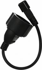 Кабель/переходник Vcom Кабель-переходник UPS-розетка 3Gx0,75mm VDE <CE002