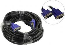 Кабель/переходник Vcom Кабель соединительный SVGA 10m 2 фильтра TV-COM <QCG120H-10M/QCG341AD-10M