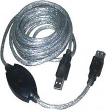 Кабель/переходник Vcom Кабель удлинитель активный USB 2.0 AM/AF <VUS7049-5M 5м, repeater