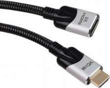 Кабель/переходник Vcom Кабель удлинительный HDMI 2.1v, 8K@60Hz, 1m, медь, <CG516M-1.0>
