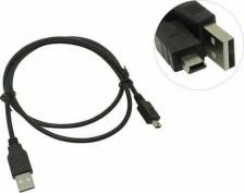 Кабель/переходник Vcom Кабель USB 2.0 miniUSB 1м Telecom TC6911BK-1.0M круглый черный