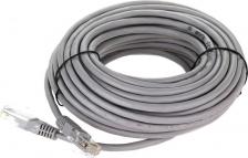 Кабель/переходник Vcom Патч-корд литой "Telecom" UTP кат.5е 15,0м серый <NA102--15M