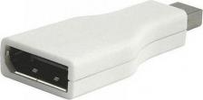Кабель/переходник Vcom Переходник Display port mini (m) - Display port (f)