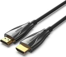 Кабель/переходник Vention Кабель ALBBAF оптический HDMI v2.1 19M/19M - 80м. Черный