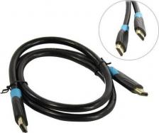 Кабель/переходник Vention Кабель аудио-видео AACBE, HDMI (m) - HDMI (m), ver 2.0, 0.75м, GOLD, черный