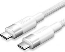 Кабель/переходник Vention Кабель TRGWF, USB Type-C (m) - USB Type-C (m), 1м, белый