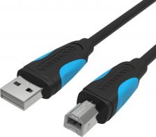 Кабель/переходник Vention Кабель USB2.0 VAS-A16-B200, USB 2.0 A(m) - USB B(m), круглое, 2м