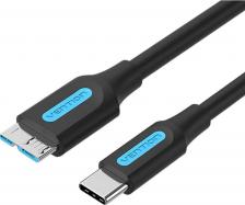 Кабель/переходник Vention Кабель USB3.0 тип C(m)-microB(9P) 1м (CQABF)