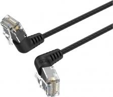 Кабель/переходник Vention Сетевой кабель UTP cat.6a RJ45 5m Black IBOBJ
